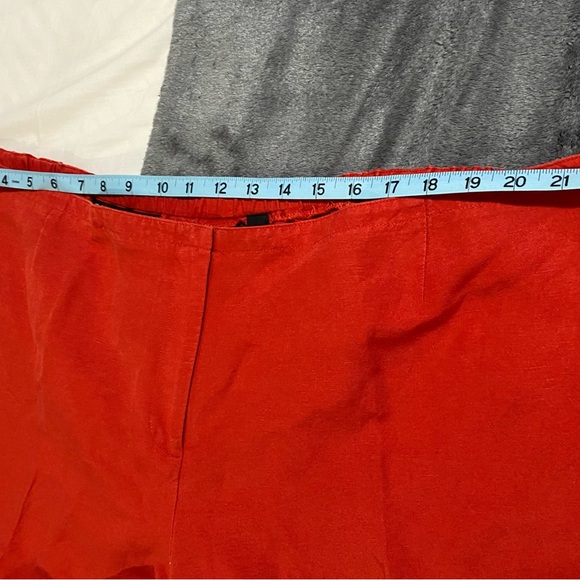 Women Linen Capri Pants 24W Oversized Women trousers Pants Big & Tall - Picture 9 of 14